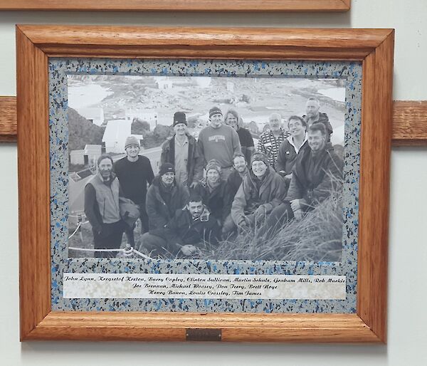 Photo of Winter 2003 Photo which has a wooden frame and mounting made from Multi-Purpose Building flooring