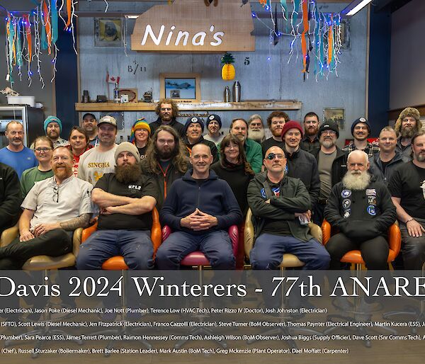 Members of the 77th ANARE