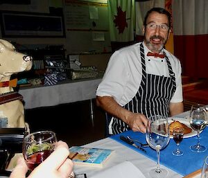 Chef Kim and friends at a Mawson Midwinters