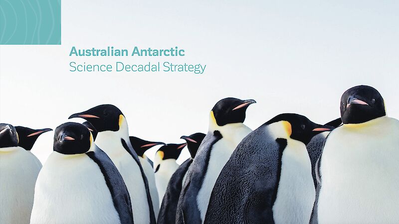 Cover page of the Australian Antarctic Science Decadal Strategy