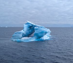 An ice berg in Antarctic waters