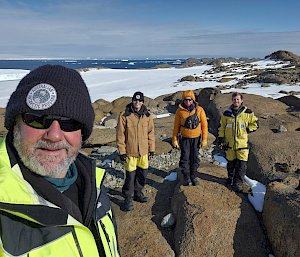 Four BoM expeditioners