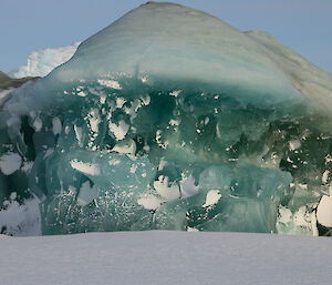 A jade iceberg