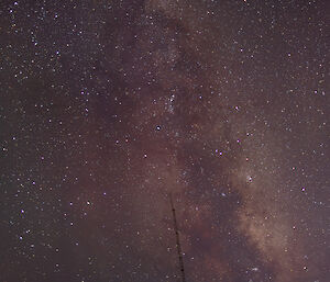 View of the Milky Way from Davis