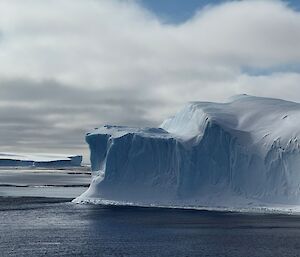 A huge iceberg