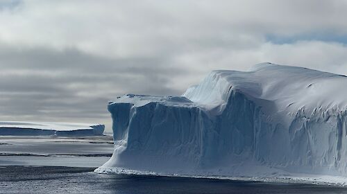 A huge iceberg