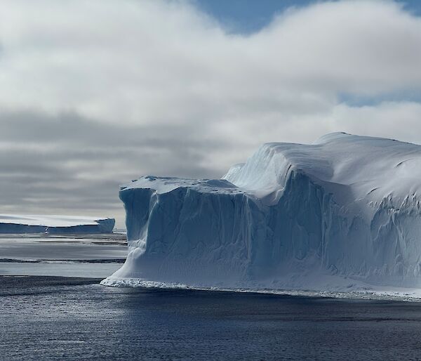 A huge iceberg